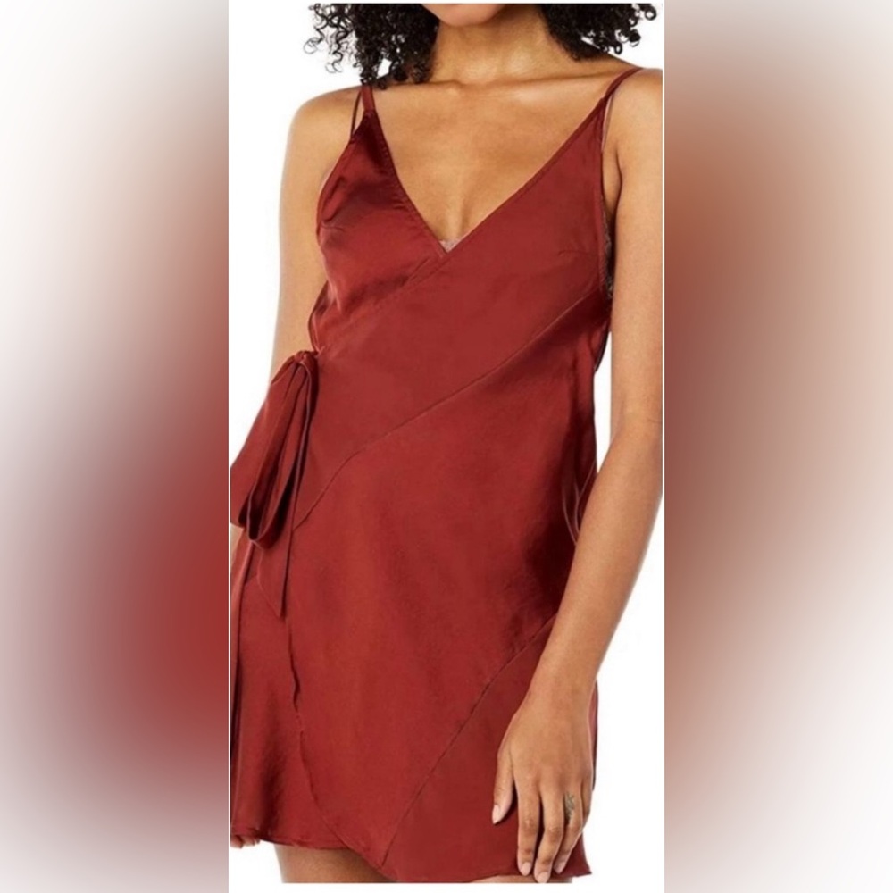 Intimately Free People Silky wrap dress
